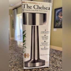 Bell + Howell The Chelsea Rechargeable Cordless Lamp NEW